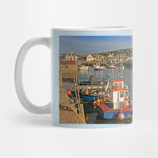 Fishing Boats, West Bay, October 2022 Mug